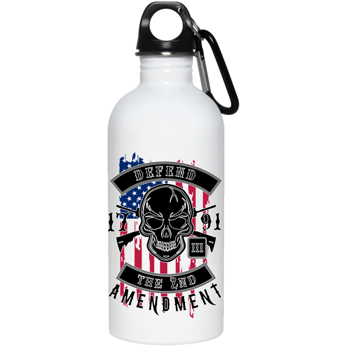 Defend the 2nd Amendment Water Bottle
