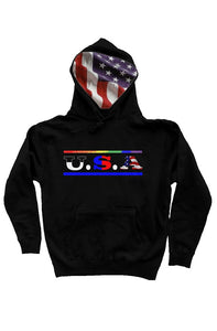 USA Unity pullover hoody