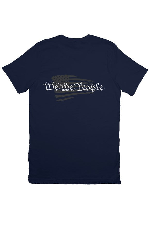 We The People Subdued Flag Navy