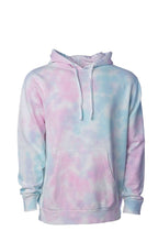 Load image into Gallery viewer, Rev4 Tie Dye Cotton Candy Hoodie
