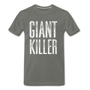 GIANT KILLER TSHIRT - asphalt gray