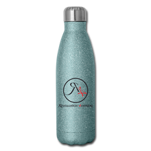 Load image into Gallery viewer, GIANT KILLER Insulated Stainless Steel Water Bottle - turquoise glitter
