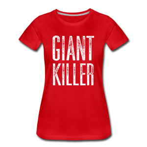 Women’s GIANT KILLER Premium T-Shirt - red