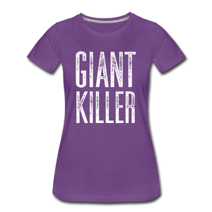 Women’s GIANT KILLER Premium T-Shirt - purple