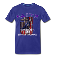 Load image into Gallery viewer, Mens Faith (Hillspring Fundraiser)T-Shirt - royal blue
