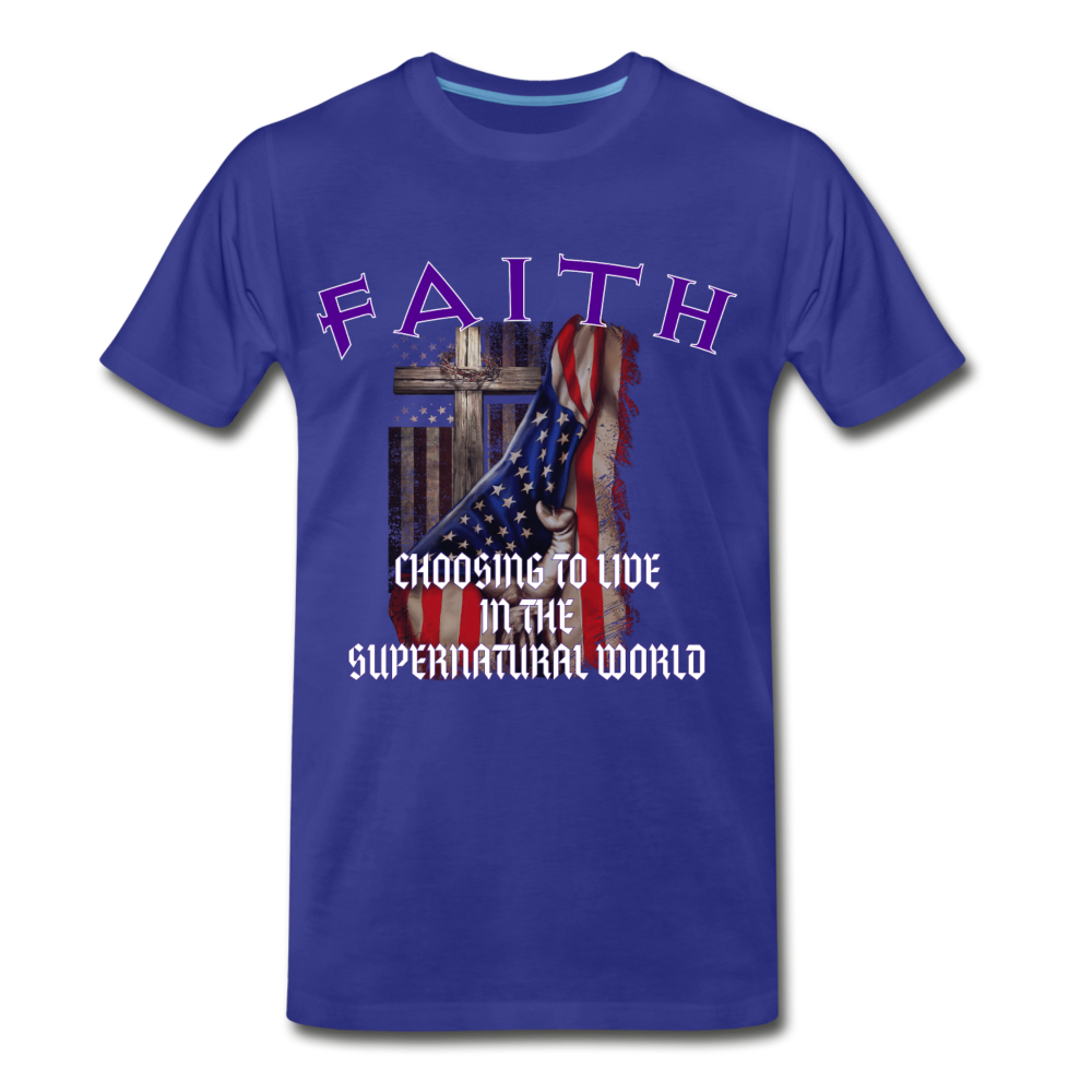 Mens Faith (Hillspring Fundraiser)T-Shirt - royal blue
