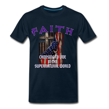 Load image into Gallery viewer, Mens Faith (Hillspring Fundraiser)T-Shirt - deep navy
