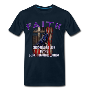 Mens Faith (Hillspring Fundraiser)T-Shirt - deep navy