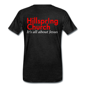Hillspring Church (Volunteer) T-Shirt - charcoal gray